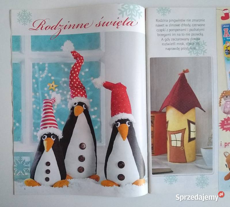 Handmade Magazyn 12016 Boże Narodzenie Czasopisma Gdańsk