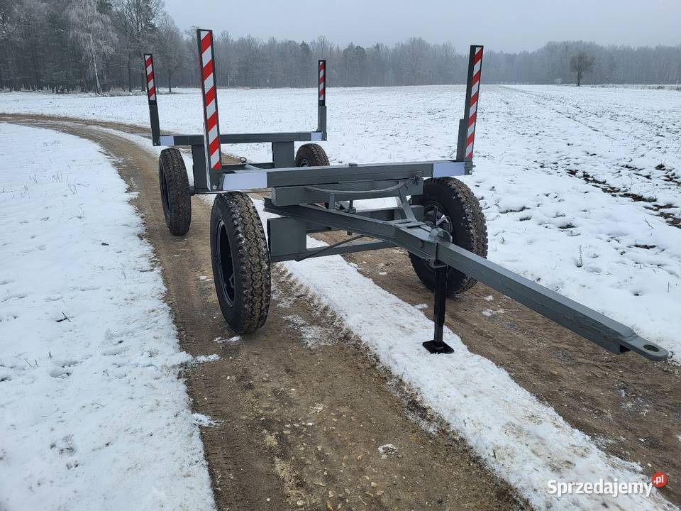 Dłużyca do drewna wóz metalowy Woźniki