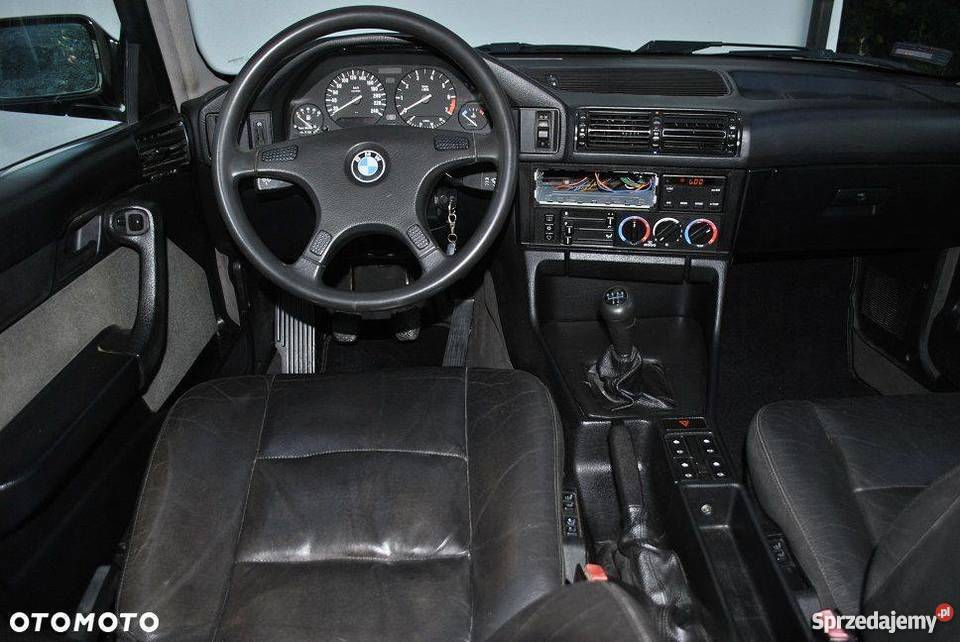 BMW seria 5 e34 20 150 czarna skory sedan Zalesie sprzedam