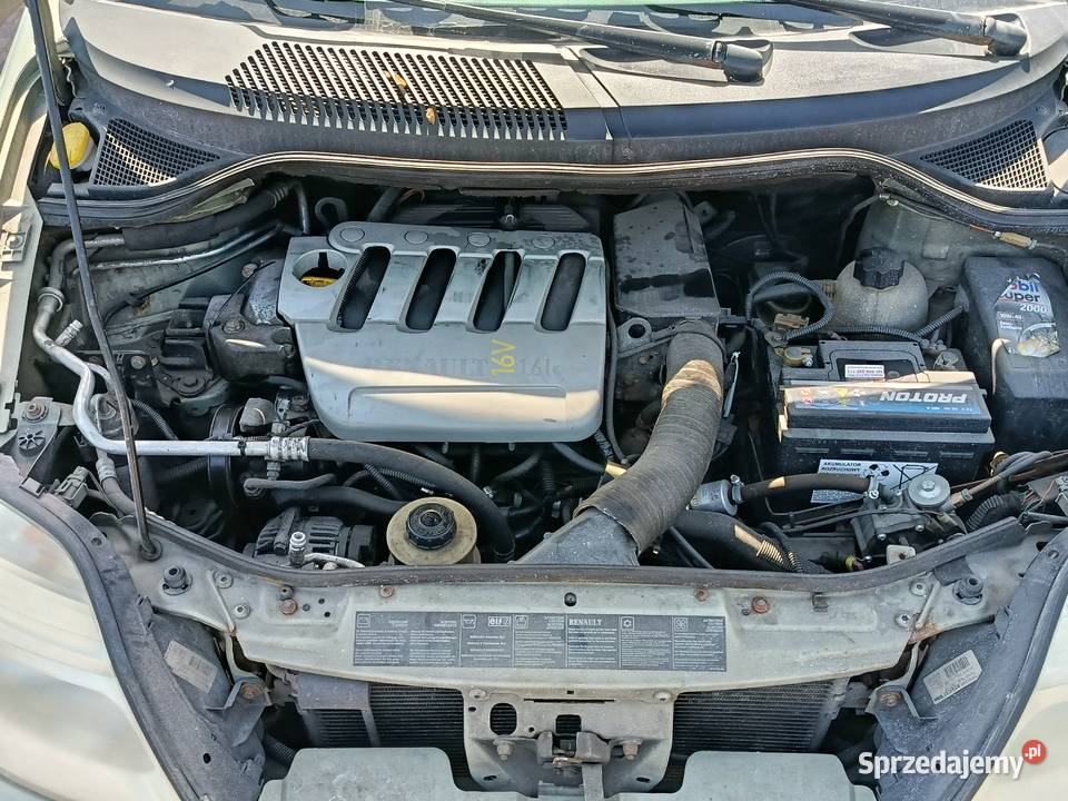 RENAULT Megane Scenic I 16 16V 2002rGaz Rok produkcji 2002 Scenic mazowieckie Warszawa