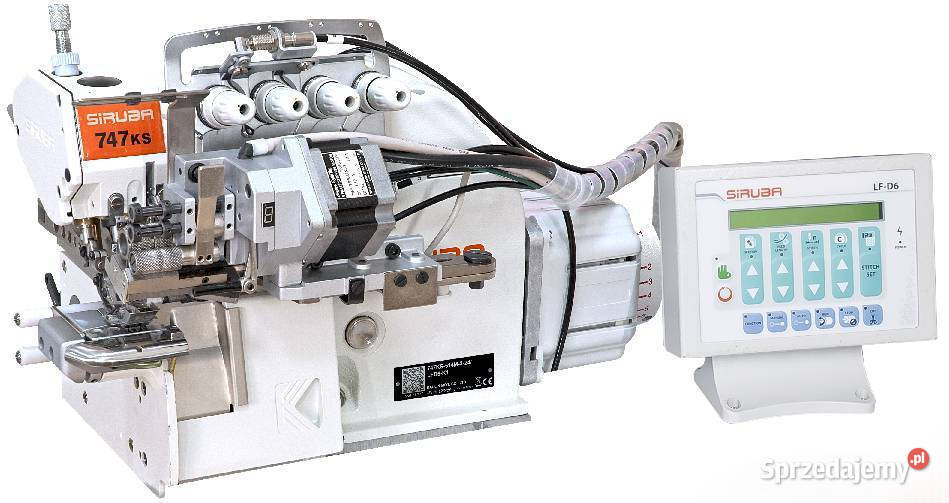 SIRUBA 747KS514M324LFD6 OVERLOCK AUTOMAT DO GUMY Rzeszów sprzedam