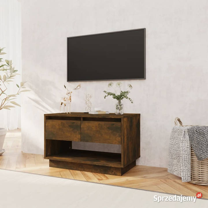 Szafka pod TV przydymiony dąb 70x41x44 WM812975 Warszawa