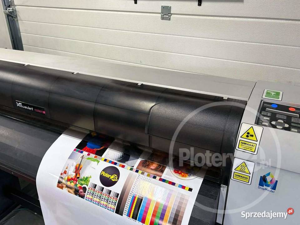 Ploter ecosolvent Mutoh VJ 1324 nowa głowica DX6 większe niż A3 Lublin