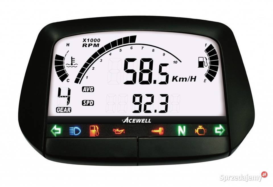 Licznik uniwersalny Acewell ACE5854 Lap Timer Puchaczów