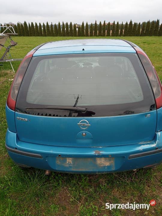 Opel corsa c 12 Benz easytronic części drzwi Hatchback Corsa Brodnica