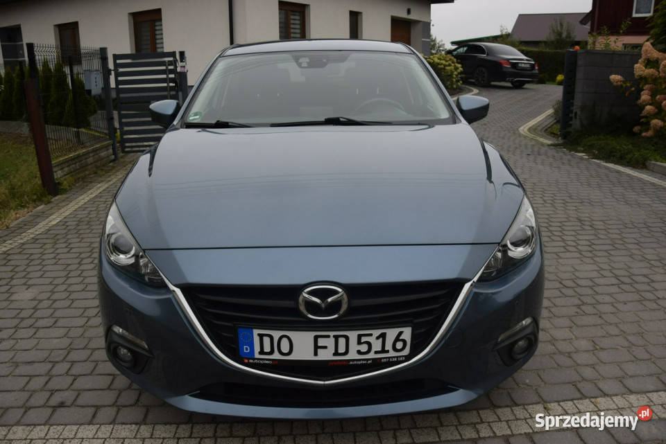 Mazda 3 20B Automat Navi 2014r Sprowadzony benzyna podkarpackie Majdan Sieniawski sprzedam