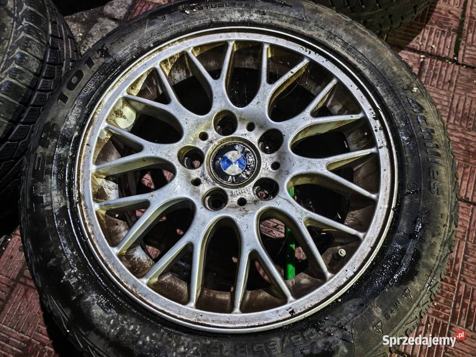 Koła felgi aluminiowe opony zimowe BMW 5x120 Samochodowe Żory