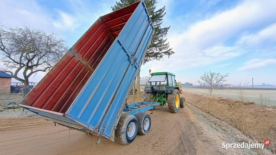 Przyczepa wywrotka 10t tandem Przasnysz