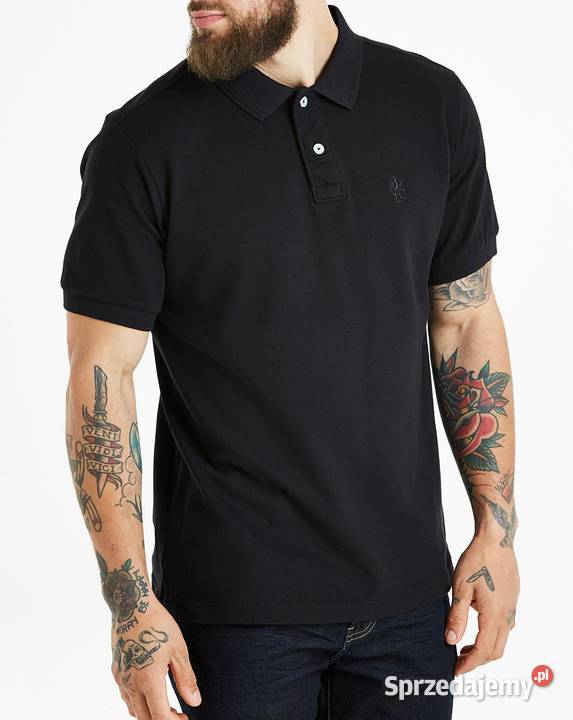 Koszulka Polo męska Capsule rozmiar XL czarna