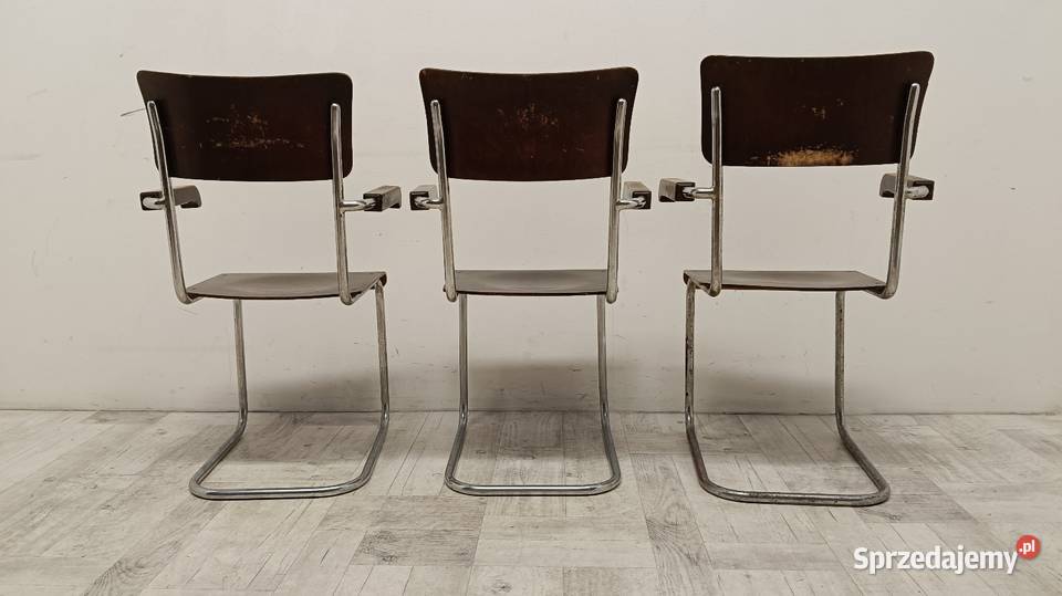 krzesła Bauhaus chrom Mucke Melder Robert Slezak sprzedam