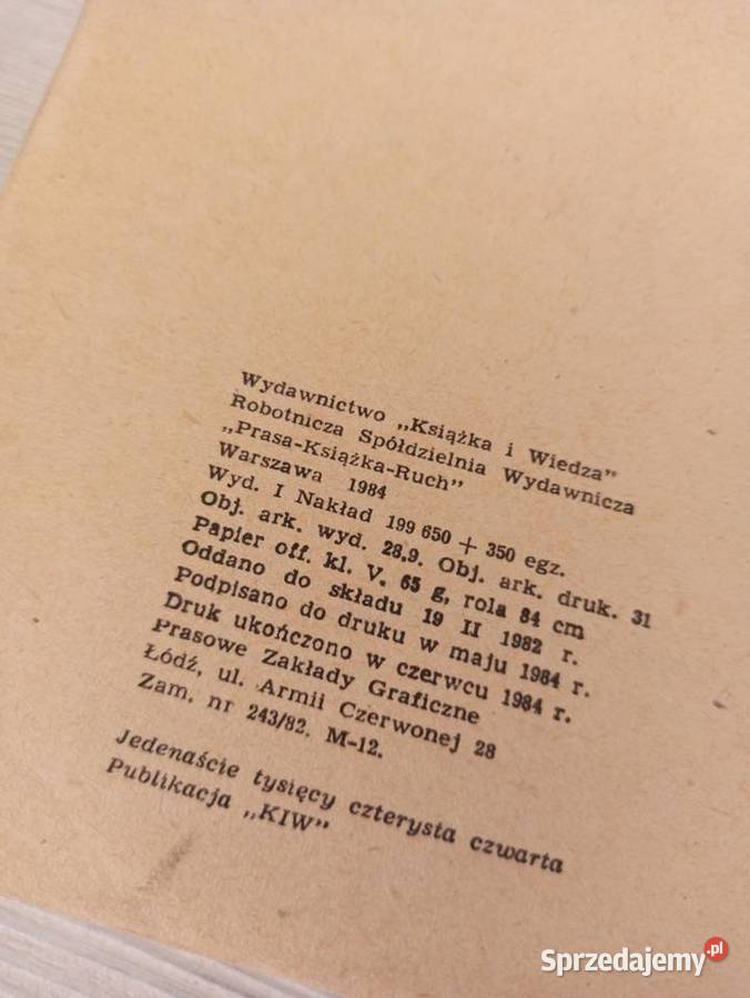 Cienka Czerwona Linia James Jones RUCH 1984 śląskie Bielsko-Biała