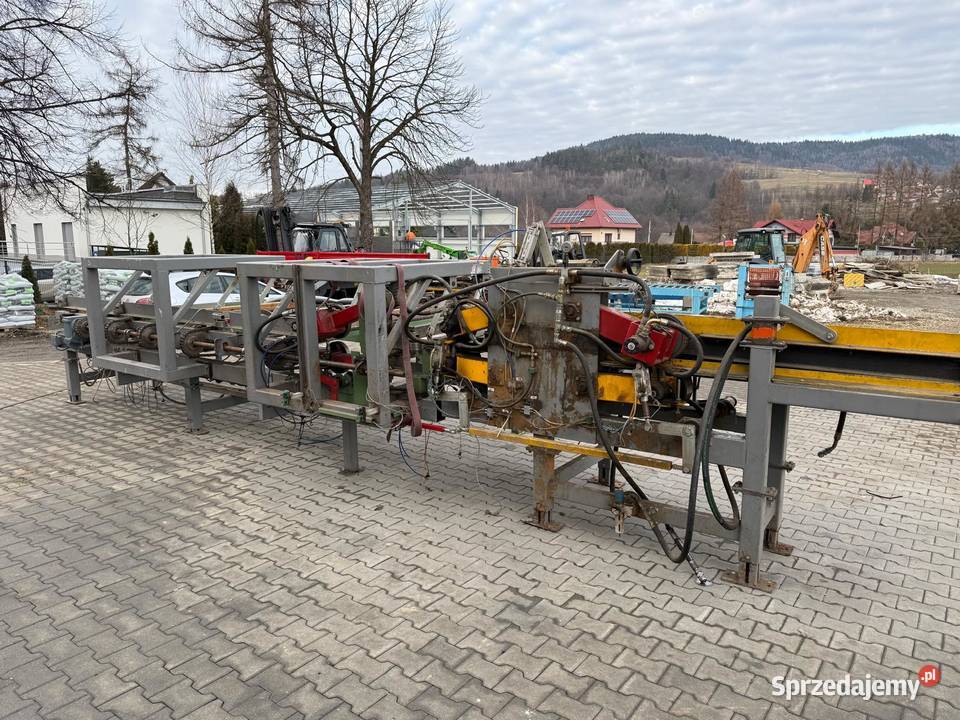 Podajnik do strugarki czterostronnej z napędem Produkcja Juszczyn