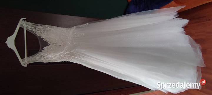 Suknia Ślubna z Salonu w Łodzi biały Damska łódzkie Zduńska Wola