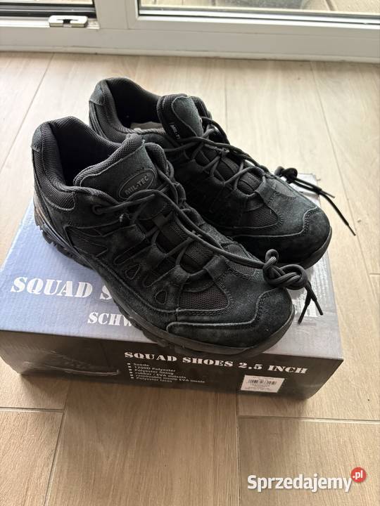 Buty taktyczne MilTec Squad Schuh 25 Inch czarne Trekkingowe Opole