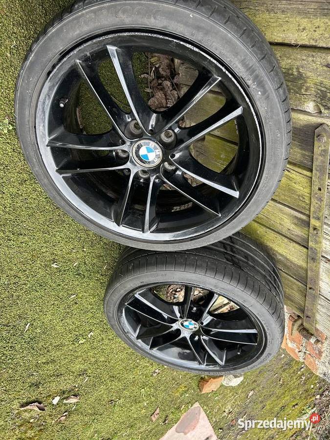 Czarne felgi aluminiowe BMW M pakiet 18 aluminiowe Trzebnica