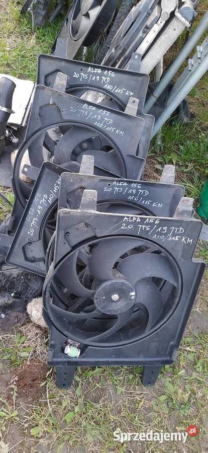 WENTYLATOR CHŁODNICY ALFA ROMEO 156 20 TS Siechnice sprzedam