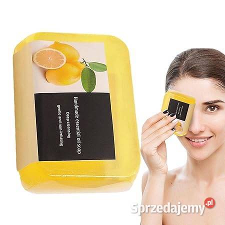 Ręcznie robione mydło naturalne 100g Cytrynowe mazowieckie Płock sprzedam