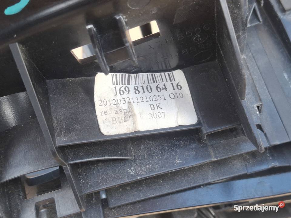 MERCEDES AKLASA W169 BKLASA W245 LUSTERKO PRAWE Bieleń