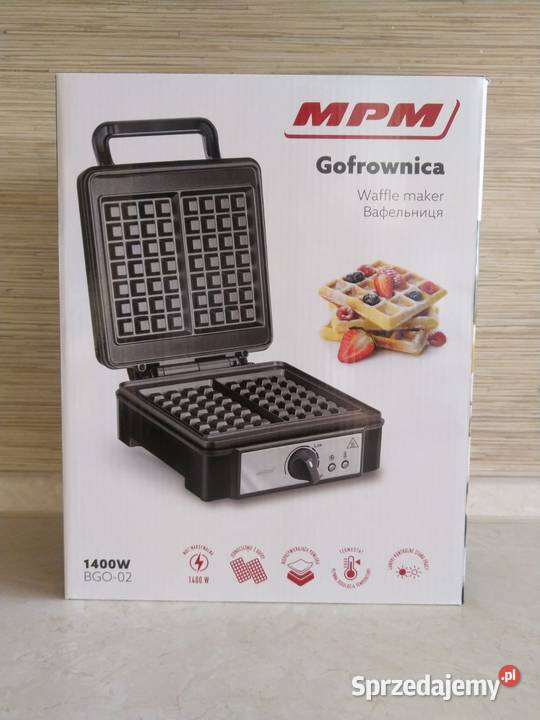NAJTANIEJ Gofrownica 1400W Na Dwa Gofry AGD drobne Zabrze