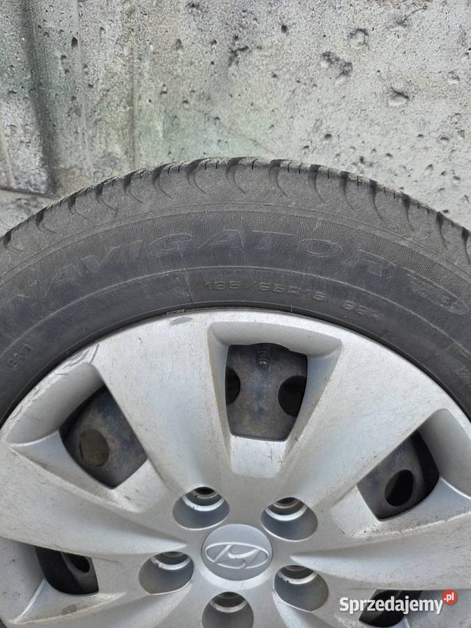 Opony całoroczne na felgach stalowych Hyundai Ciechanowiec