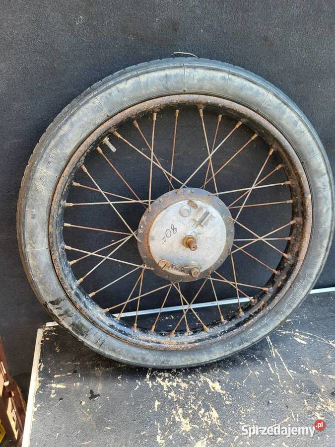 KOŁO PRZÓD 19 DKW RT 125 DKW RT125 RT 1252 Rybnik