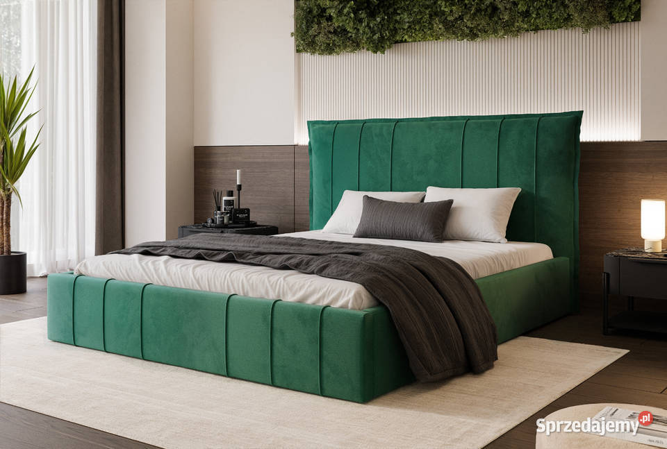 Łóżko tapicerowane z pojemnikiem Moly różne Tarchały Małe sprzedam