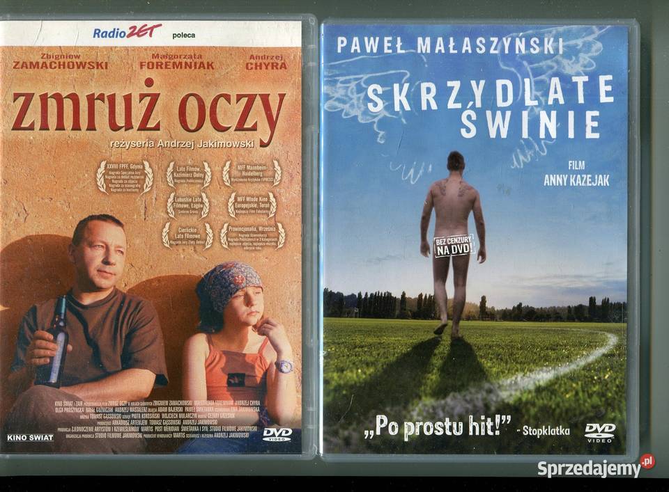 Zmruż oczy Skrzydlate świnie 2 filmy DVD Filmy zachodniopomorskie