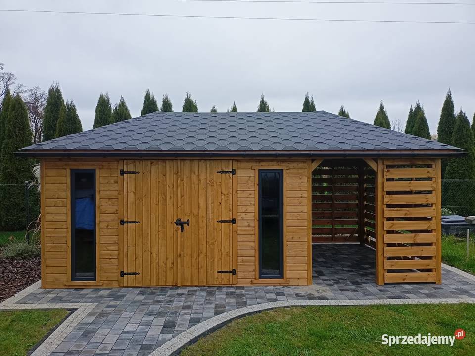 Domek narzędziowy 3x6 Altana Ogrodowa Drewutnia Architektura ogrodowa śląskie Częstochowa