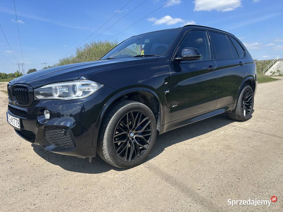 Piękne BMW X5 30 M SPORT 2014 ANGLIK X5 Leszno