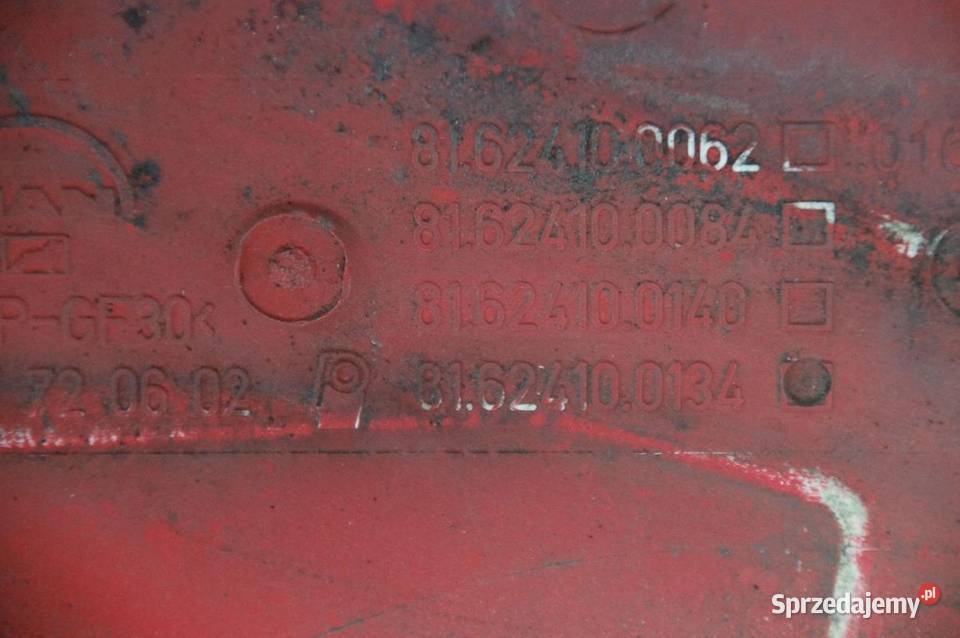 POLIK OSŁONA PRAWY MAN TGA 18440 81624100062 Lipno