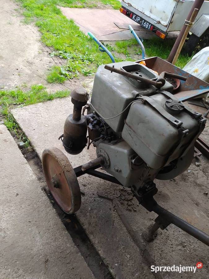 Silnik es 15 na wózku Zagnańsk
