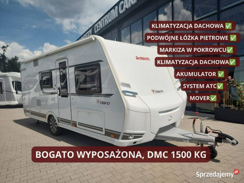 przyczepy kempingowe Dethleffs Aero 500 QSK ręki Gaj