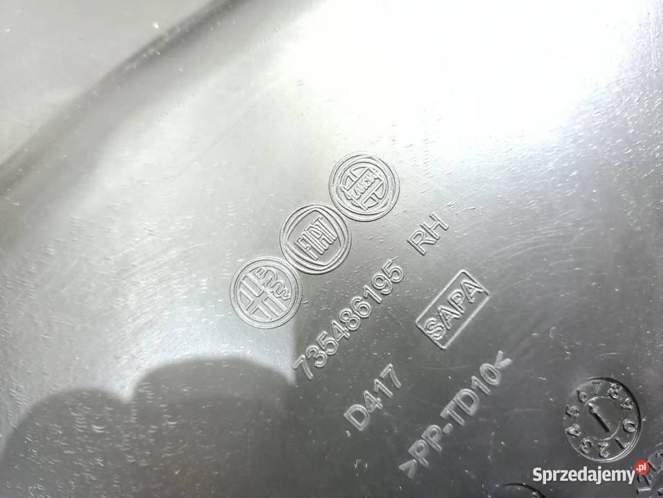 LANCIA YPSILON III 17R POSZYCIE OSŁONA SŁUPKA Pozostałe Pozostałe świętokrzyskie