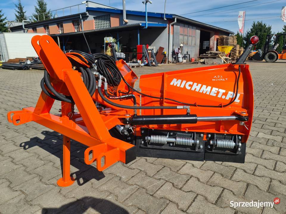 Pług do śniegu śnieżny sterowany hydraulicznie łódzkie Kutno