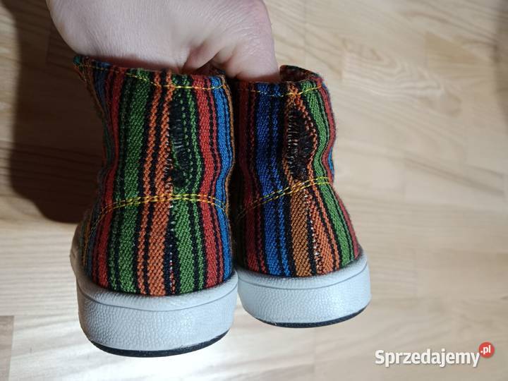kolorowe trampki długość wkładki 15 Piaseczno sprzedam