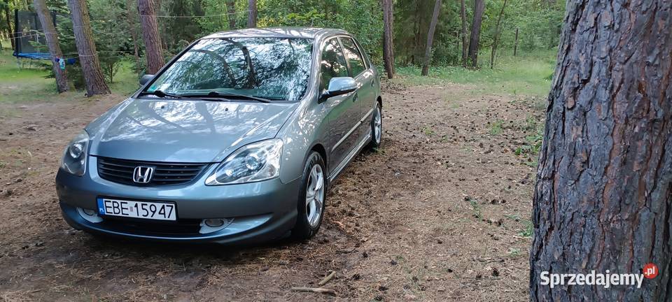 Honda Civic nieuszkodzony Łódź