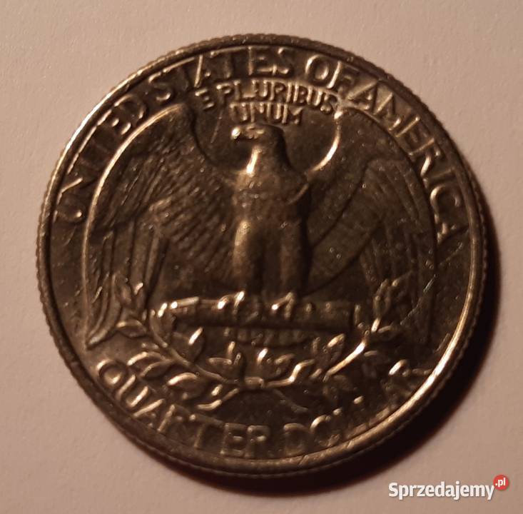 Moneta USA QUARTER DOLLAR 1985 P25 centów George mazowieckie Pruszków