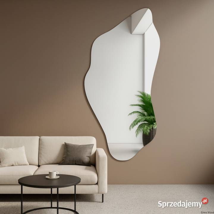 Lustro o nieregularnym kształcie PIENA Warszawa