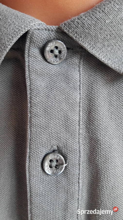 Koszulka polo Hugo Boss zielona Odzież codzienna Głuchołazy