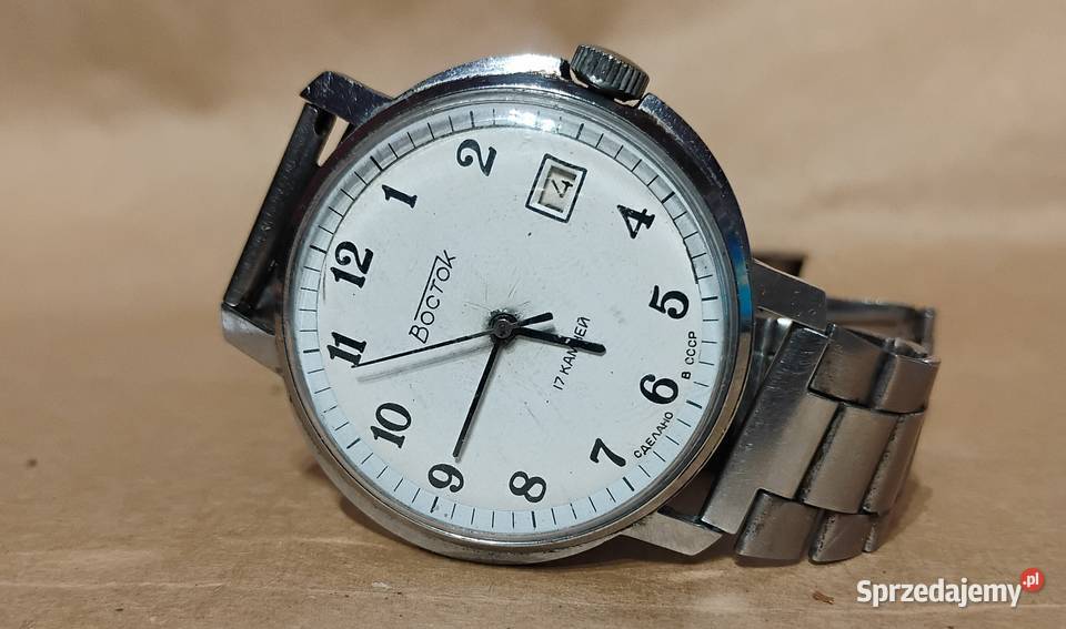Zegarek Męski Wostok Duży 17 JEWELS 2414A 40mm Męskie Opole