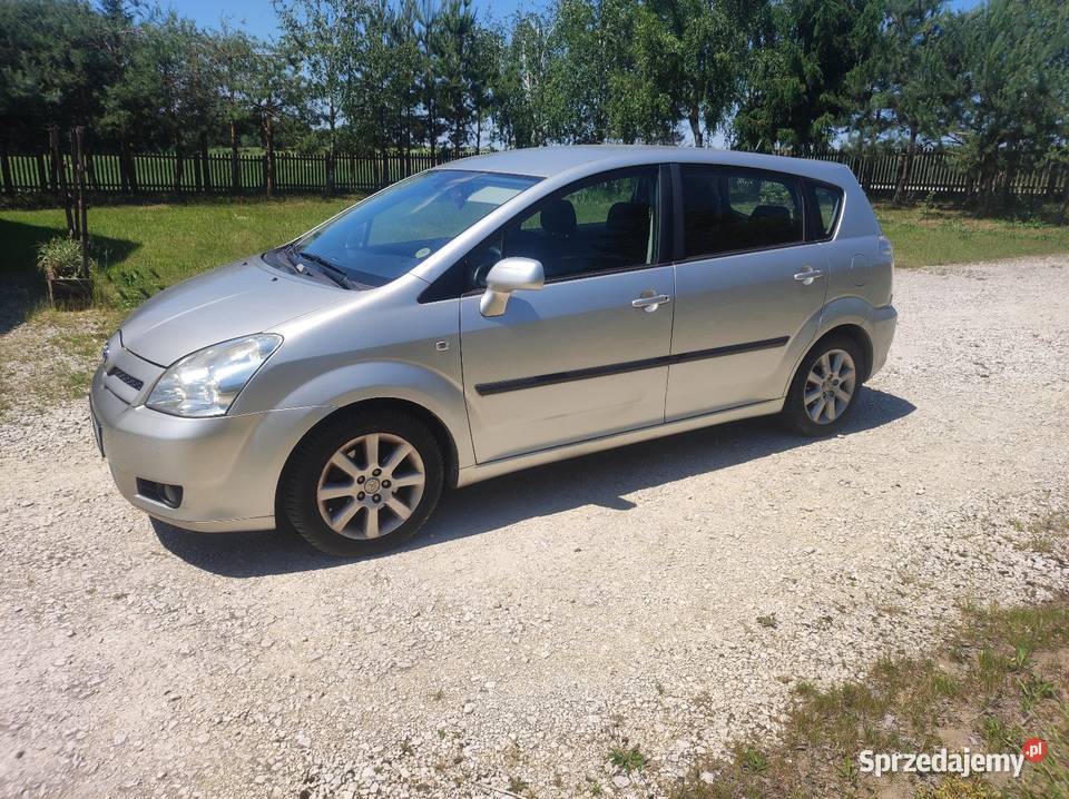Toyota Corolla Verso 18 BG manualna Corolla Verso