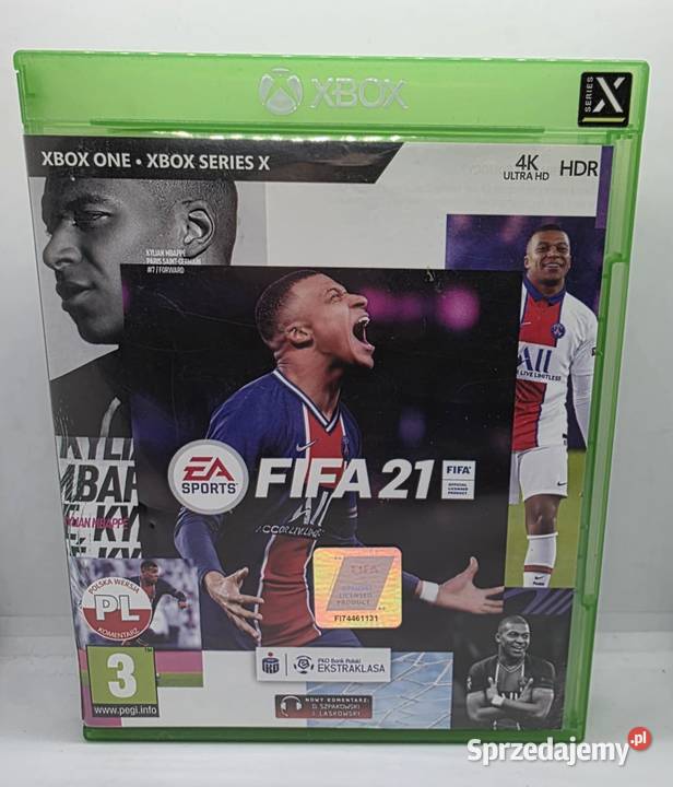 Gra Fifa 21 XBOX ONE XBOX SERIES X Elbląg