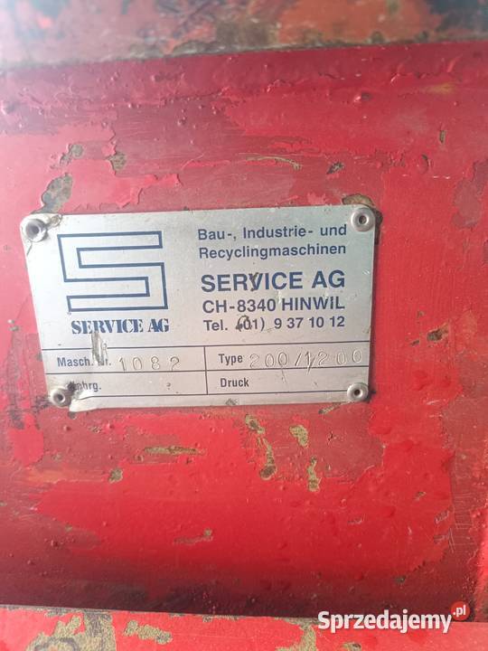 Chwytak Service Ag z rotorem indexator IR20 Żerniki sprzedam