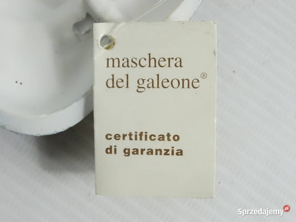 Wenecka maska ceramiczna ścienna ozdobna Hand Pozostałe Biłgoraj