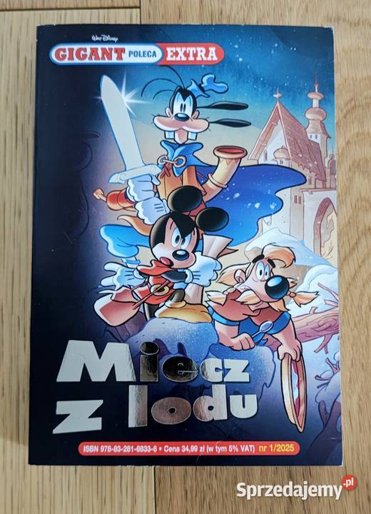 Komiksy Kaczora Donalda Gigant Poleca x 6 miękka Toruń