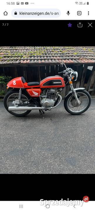 Honda cb200 Cafe recer Skarżysko Kościelne