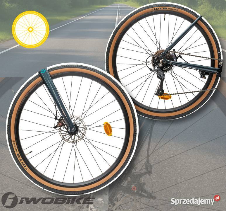 Rower Męski Gravel 28 Aluminium IWOBIKE 2025 Gorlice