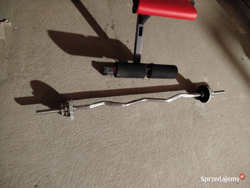 Ławeczka do ćwiczeń 2x Sztanga Gryf Ławka lubelskie Lublin