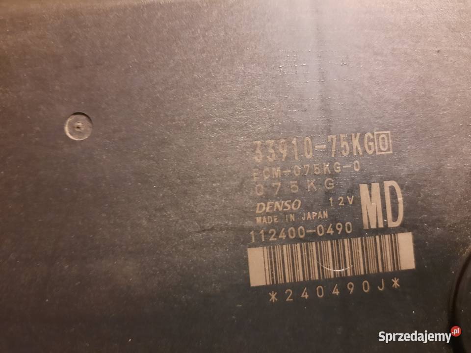 Komputer sterownik silnika suzuki sx4 20 benzyna Układ elektryczny Racławice