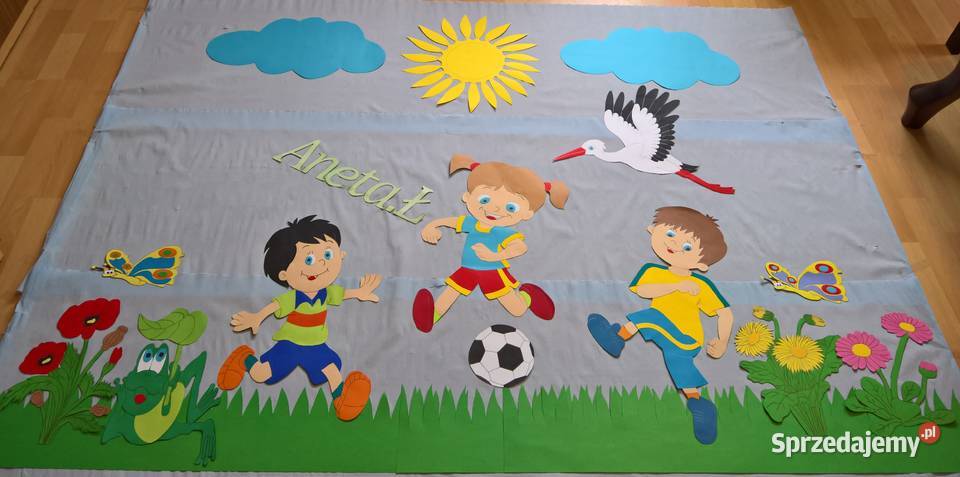 Dekoracje o tematyce wiosennej z brystolu 504 Dla Dziecka Garwolin